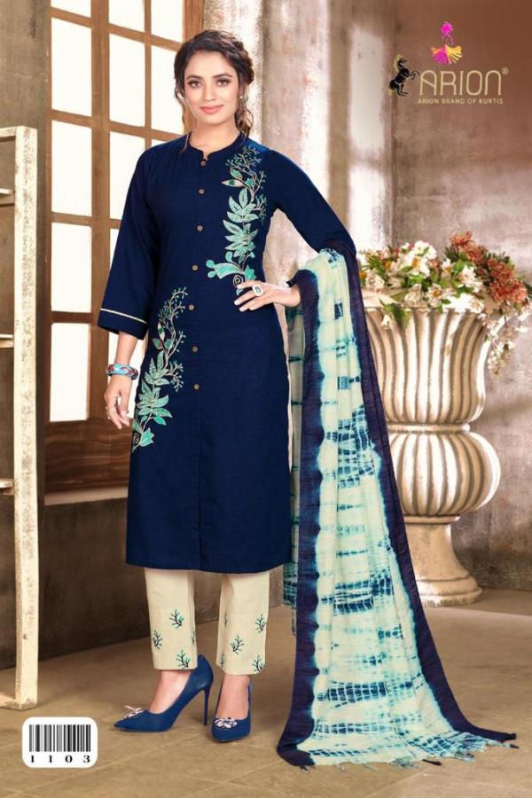 Arion Surbhi 1-Linen-Cotton-Readymade-Salwar